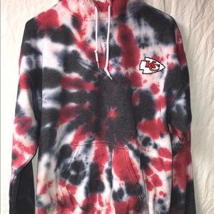 Kansas City tie dye hoodie